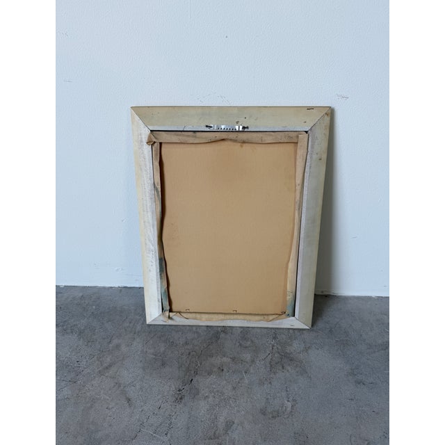 Vintage Parisian Street Scene Impressionist Oil on Masonite Board – Framed For Sale - Image 11 of 11