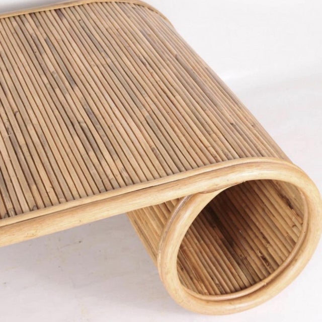 Large Coffee Table in Rattan For Sale - Image 10 of 12