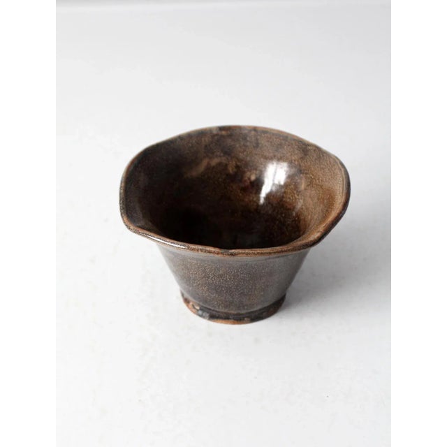 Ceramic Vintage Studio Pottery Bowl For Sale - Image 7 of 10