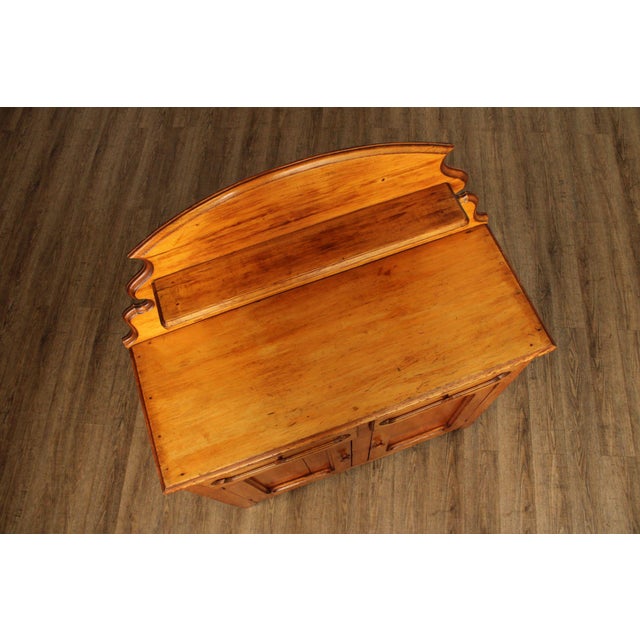 Antique Pine Jelly Cupboard Cabinet For Sale - Image 13 of 18