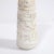 Mid-Century Primitivist Marble Vase With Relief Carved Geometric Detailing in Marble For Sale - Image 4 of 13