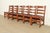 Early 20th Century L. & J. G. Stickley Antique Mission Oak Arts & Crafts Ladder Back Dining Chairs | Set of Six For Sale - Image 5 of 16