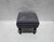 Custom Stripped Brentwood Footstool by Rooms & Gardens Base price retails for $795 + COM Simple navy, blue, and white...