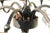 Antique Wrought Iron Floor Candelabra | Ornate Gothic Revival Candleholder | Early 20th Century For Sale - Image 9 of 18