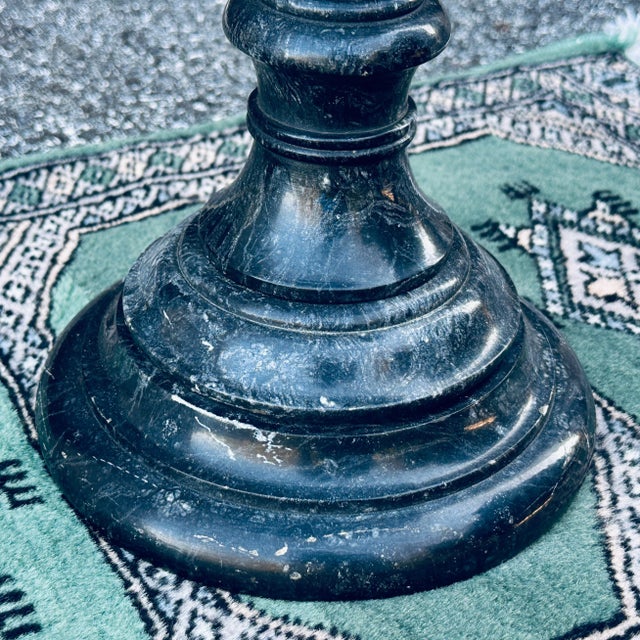 Mid-Century Italian Marble Drinks Table or Plant Stand For Sale - Image 11 of 12