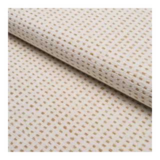 Schumacher Jasper Performance Chenille Fabric In Pearl For Sale