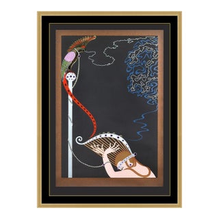 1980s Enchanted Melody, Erté For Sale