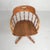 Height-Adjustable Oak Swivel Office Chair, 1930s For Sale - Image 4 of 18