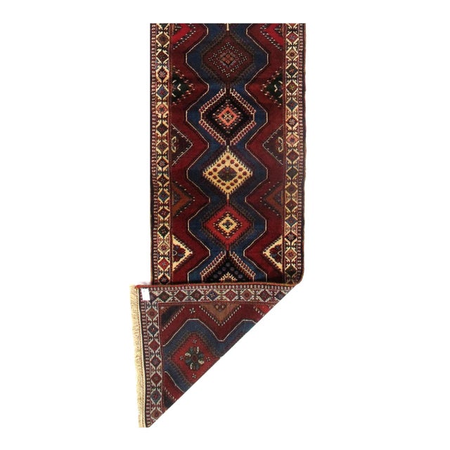 Contemporary 2020s Multi Color Persian Yalameh Runner For Sale - Image 3 of 5