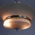 Metal Art Deco Pendant Lamp with Glass Shade, 1930s For Sale - Image 7 of 12