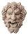 Fountain Mask with Face of Faun with Grapes in Asiago White Marble, Venice For Sale