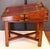 Wood C. 1830-60 Highly Figured English Lap Desk Writing Box on Custom Table Stand For Sale - Image 7 of 13