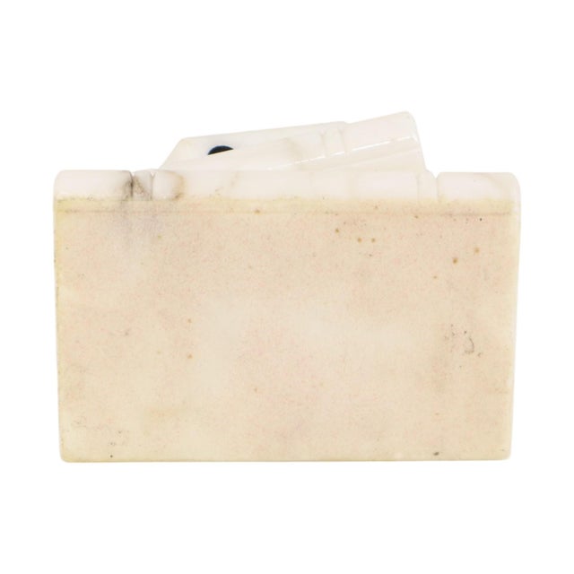 Vintage Alabaster Dice Paperweight Figurine For Sale - Image 6 of 14