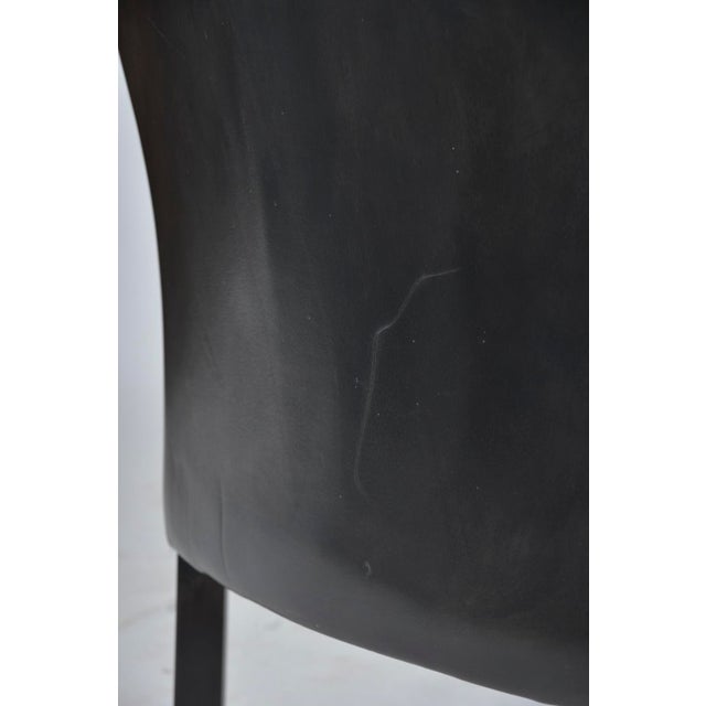 Leather Model MH80 Queen Chairs by Lars Kalmar for Mogens Hansen, Denmark, 1970s, Set of 2 For Sale - Image 15 of 18