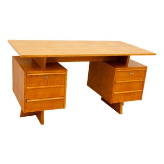 Large Czechoslovak Writing Desk, 1970s For Sale