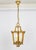 Brass Lantern Pendant Light, Germany, 1960s For Sale - Image 10 of 11