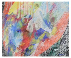 Danilo Bergamo, Defilé, Tempera, 1970s