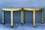 Vintage Boho Faux Finished Demilune Tables - A Pair For Sale - Image 11 of 12