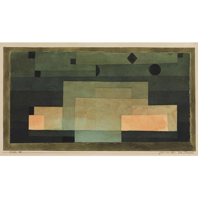 Paul Klee, The Firmament Above The Temple, Archival Pigment Print, Framed For Sale - Image 3 of 3