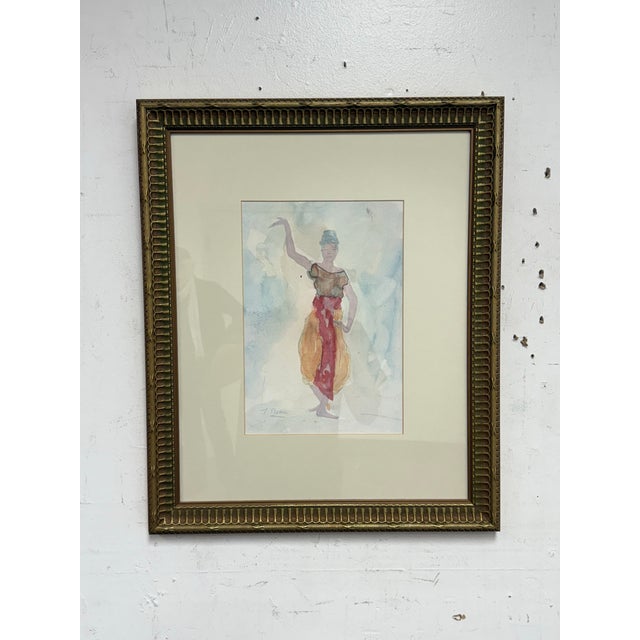 French Ballard Designs "Cambodian Dancers" by Auguste Rodin for the Royal Ballet, Set of Three For Sale - Image 3 of 11
