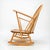 Light Yellow Mid-Century Windsor Grandfather Rocking Chair in Wood attributed to Lucian Ercolani for Ercol, England, 1960s For Sale - Image 8 of 16