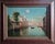 Capture the romantic allure of the floating city with this charming mid-20th-century oil painting on canvas. The...