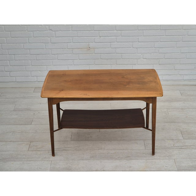Danish Sofa Table in Teak & Beech, 1970s For Sale - Image 4 of 18