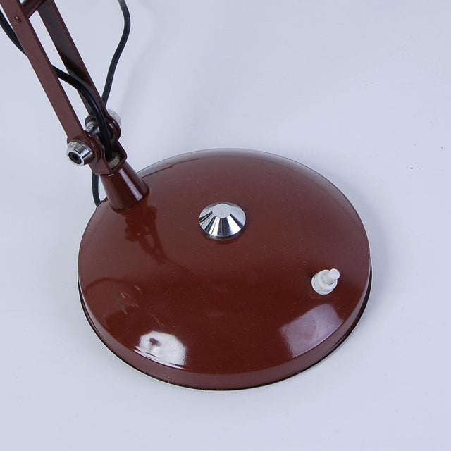 Industrial Style Iron Table Lamp, Italy, 1960s For Sale - Image 6 of 16