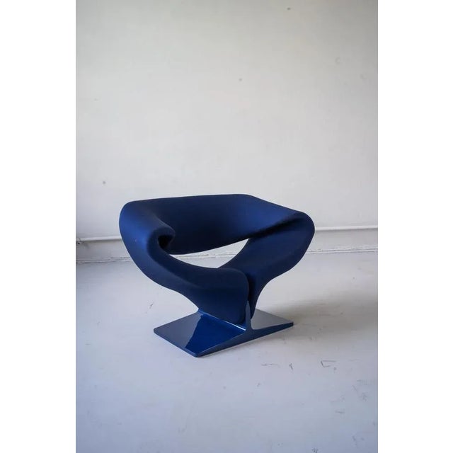 Blue Ribbon Armchair by Pierre Paulin for Artifort, 1966 For Sale - Image 3 of 11