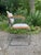 Set of six vintage Cesca-S64-style cantilever dining chairs with tubular chrome frames, light wood trim and upholstered...