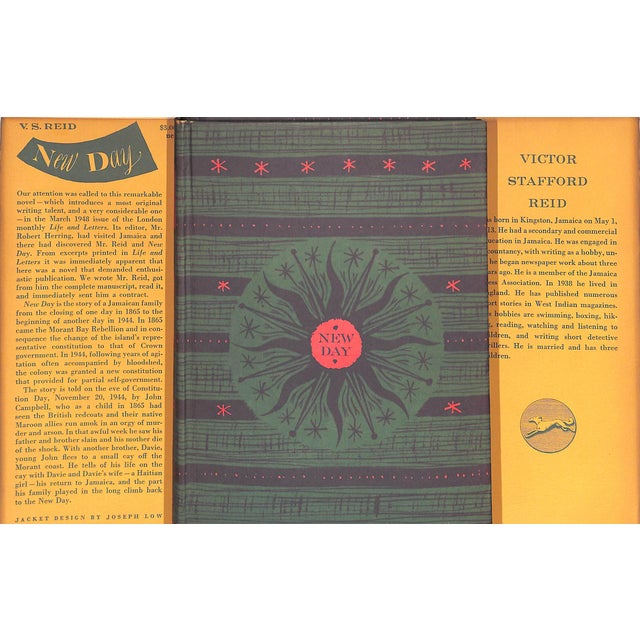Traditional "New Day a Novel of Jamaica" Book 1949 Reid, V.S. For Sale - Image 3 of 5