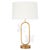 Gold Regina Andrew Monarch Steel Oval Table Lamp, Gold For Sale - Image 8 of 8