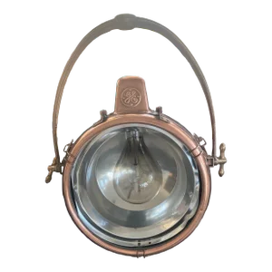 1930s General Electric Copper Spotlight