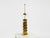A unique, large, and heavy brass table lamp from the 1960s by vereinigte werkstätten. the lamp is made entirely of brass,...