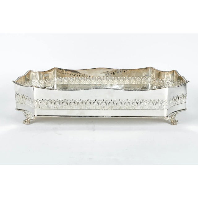 Large English Plate Barware Serving Tray For Sale In New York - Image 6 of 6