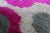 Contemporary Boho Chic Silk Velvet Ikat Pillow Cover Bohemian Pillow Cover For Sale - Image 4 of 9