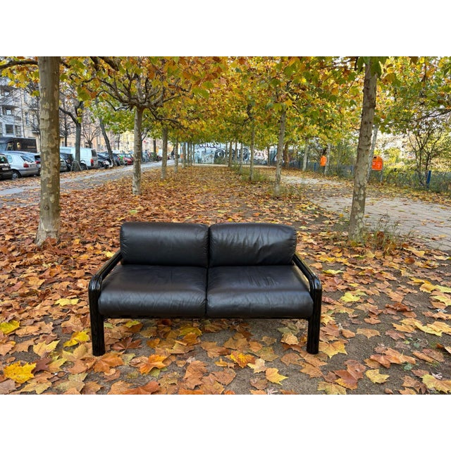 Vintage Loveseat 2-Seater Sofa by Gae Aulenti for Knoll International, 1970s For Sale - Image 9 of 9