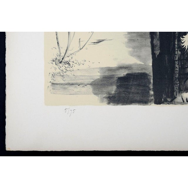 John Piper (1903-1992) - Dryslwyn Castle (Levinson 82), 1953 Hand-Signed Lithograph on Arches paper, signed in pencil,...