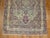 Textile Zabihi Collection Distressed Antique Lavar Kermanshah 19th century Rug - 4' x 6'4" For Sale - Image 7 of 10