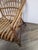 Wood Vintage Bamboo Armchair with Bracket For Sale - Image 7 of 9