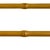 A classic vintage double towel bar crafted in the timeless faux bamboo style, featuring warm-toned wood with carved bamboo...