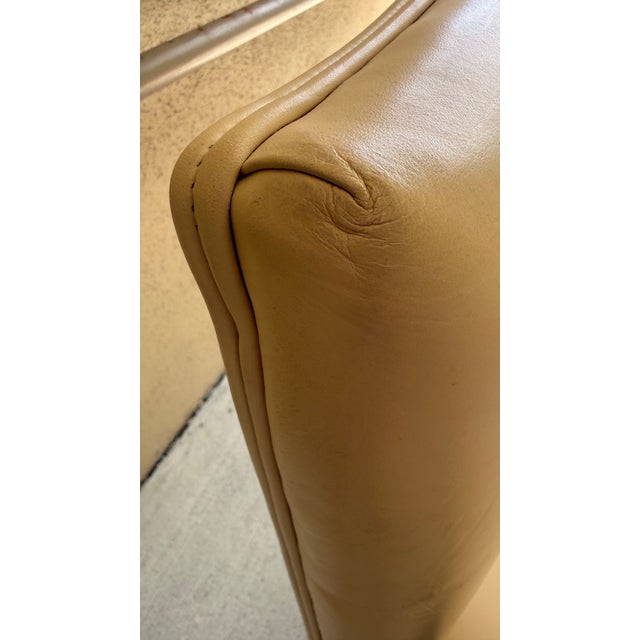 Kreiss Cream Leather Chippendale Style Armchairs – Pair For Sale - Image 14 of 15