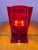 Table Lamp in Red Transparent Polycarbonate by Ferruccio Laviani for Kartell, 2003 For Sale - Image 12 of 16