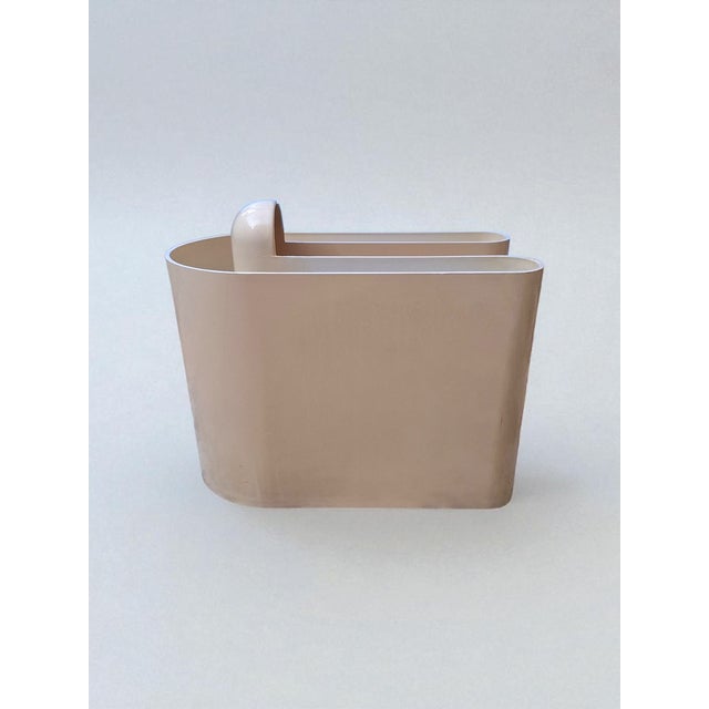 Bilumen ABS Magazine Rack by Rodolfo Bonetto for Bilumen, 1970s For Sale - Image 4 of 8