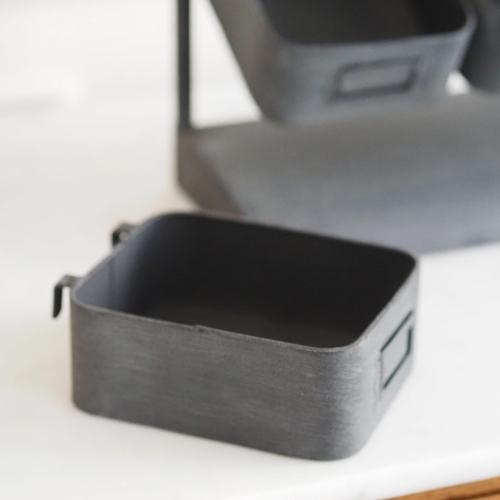 Black Industrial Metal Display Stand For Sale - Image 8 of 17