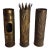 Antique French Ww1 Trench Art Vases Brass Set of 3 All Different For Sale