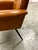 1960s Brown Leather Armchair "Sky" For Sale In Chicago - Image 6 of 9