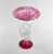 Murano glass cake stand with swan-shaped stem, Italy 1980s. Designed by La Murrina. 22.5 x 15 cm. Good condition. This...