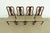 Late 20th Century Ethan Allen Queen Anne Carved Cherry Wood Dining Chairs, Set of Four For Sale - Image 5 of 13