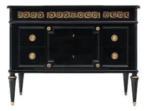 Louis XVI Ebonized Chest of Drawers